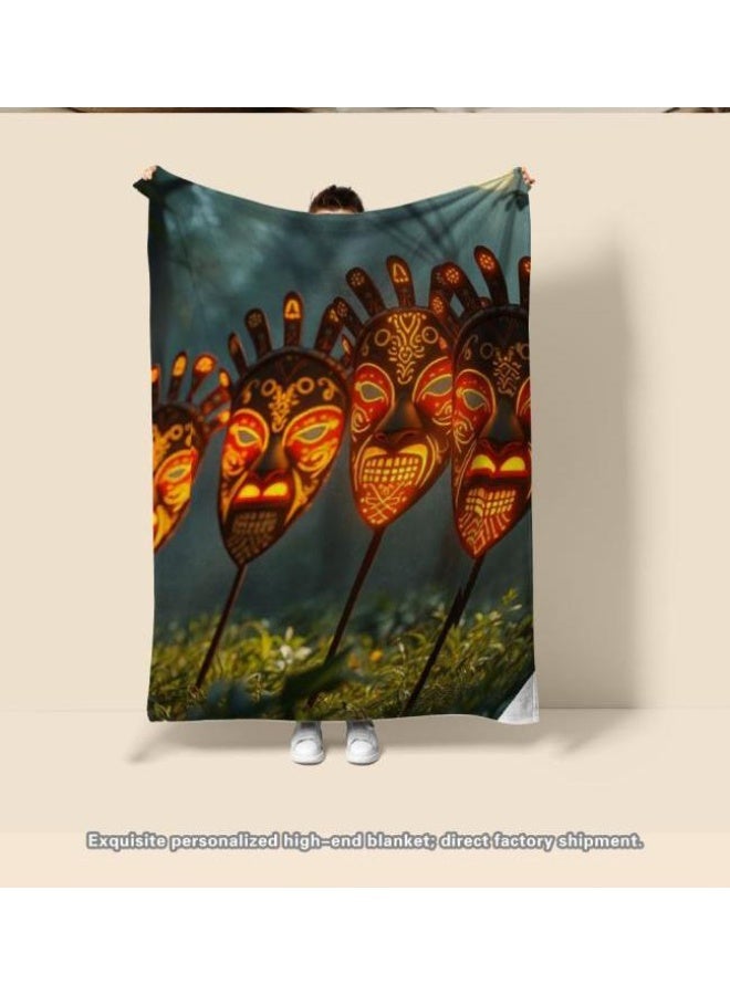 general Children's or student cartoon flannel thin blanket (warm and comfortable, suitable for sleep, games) 100cm*150cm - 68 - Image 3