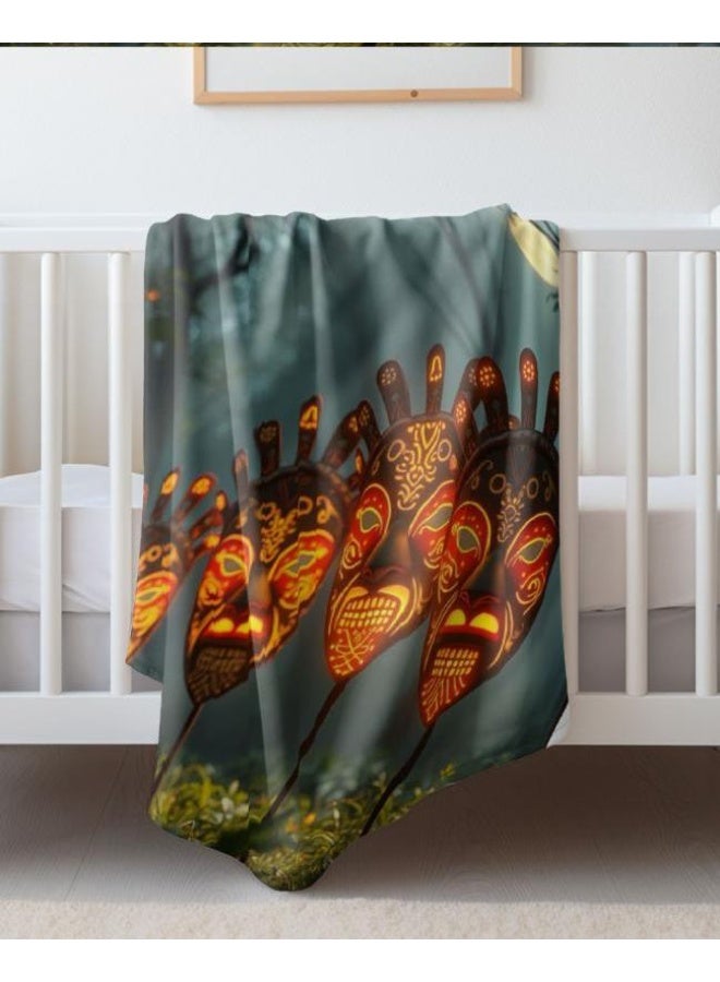 general Children's or student cartoon flannel thin blanket (warm and comfortable, suitable for sleep, games) 100cm*150cm - 68 - Image 5