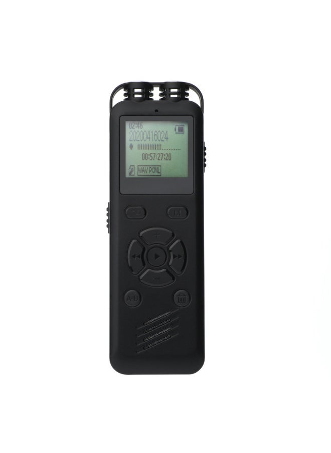 Generic - Digital Voice Recorder 32GB USB Flash Drive MP3 Player For Meetings And Classrooms Interview Love Star Sound 69 Model-Capacity:External 8G - Image 1