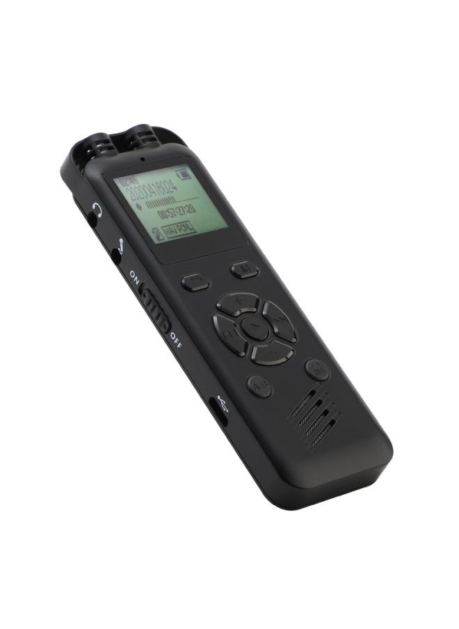 Generic - Digital Voice Recorder 32GB USB Flash Drive MP3 Player For Meetings And Classrooms Interview Love Star Sound 69 Model-Capacity:External 8G - Image 1