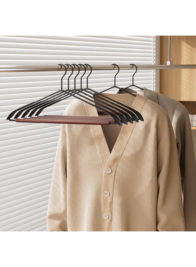 Xingfang High-end Beech Wood Wide-shoulder Solid Wood Coat Hanger, Non-slip And Traceless Garment Support For Home Use, Suitable For Suits, Adult Size, 2 Pieces