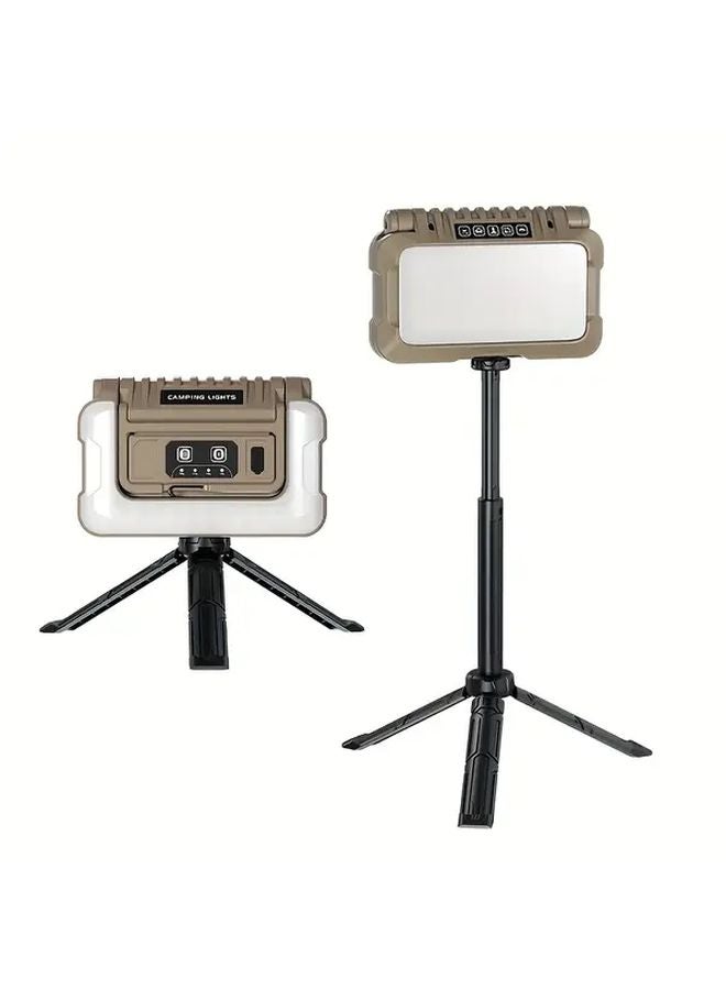 ABS Portable Camping Light with Tripod 4000mAh Battery USB Multi Function - Image 5