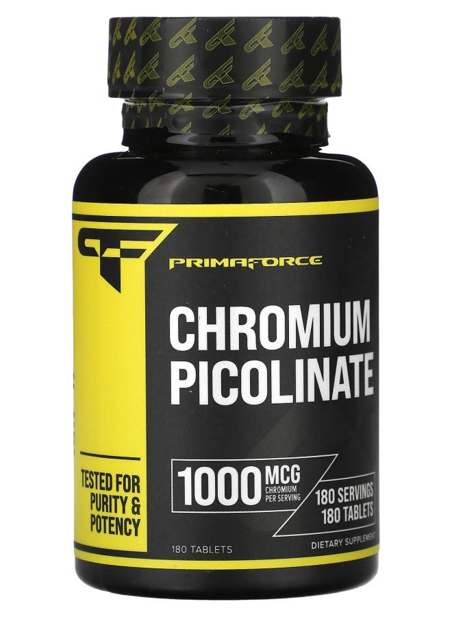 Primaforce Chromium Picolinate 1000 mcg 180 Tablets