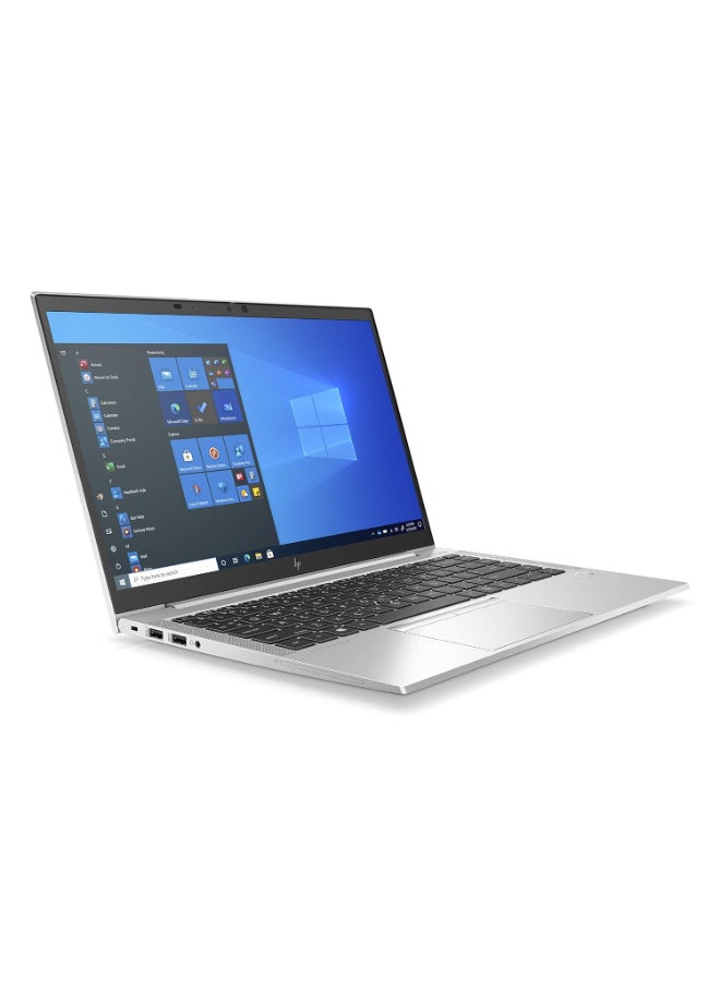 HP لابتوب إيليت بوك ‎840 G8 بشاشة 14بوصة بدقة كاملة الوضوح ومعالج إنتل كور i7/ذاكرة رام سعة 16 جيجابايت/محرك أقراص SSD سعة 512 جيجابايت وبطاقة رسومات إنتل أيريس Xe سعة 4 جيجابايت/نظام تشغيل ويندوز 10 برو مع لوحة مفاتيح باللغتين الإنجليزية والعربية الإنجليزية/العربية أسود - Image 5