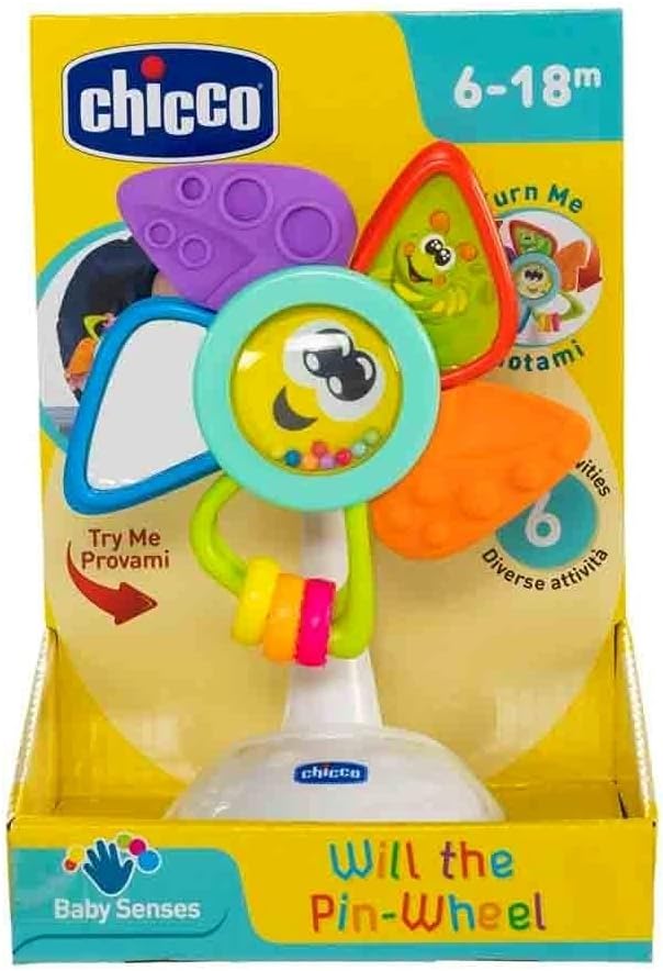 Chicco لعبة كرسي الطعام من شيكو بيبي سينسز ويل الدوّارة للأطفال من عمر 6 أشهر إلى 18 شهرًا - Image 2