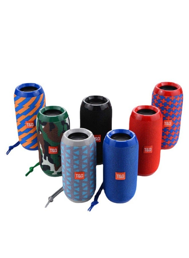 نيوترل مكبر صوت بلوتوث لاسلكي قابل للتحويل ومحمول مقاوم للماء، موديل Tg117، مع مضخم صوت سب ووفر للرياضة، هدية مثالية - Image 4