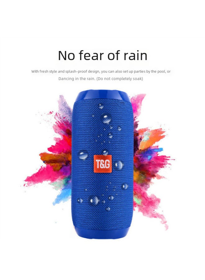 نيوترل مكبر صوت بلوتوث لاسلكي قابل للتحويل ومحمول مقاوم للماء، موديل Tg117، مع مضخم صوت سب ووفر للرياضة، هدية مثالية - Image 2