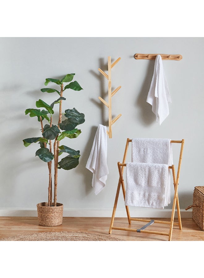 Home Box Natura Wooden 6-Peg Wall Mounted Tree Rack 22 x 78 x 7 cm - Image 4