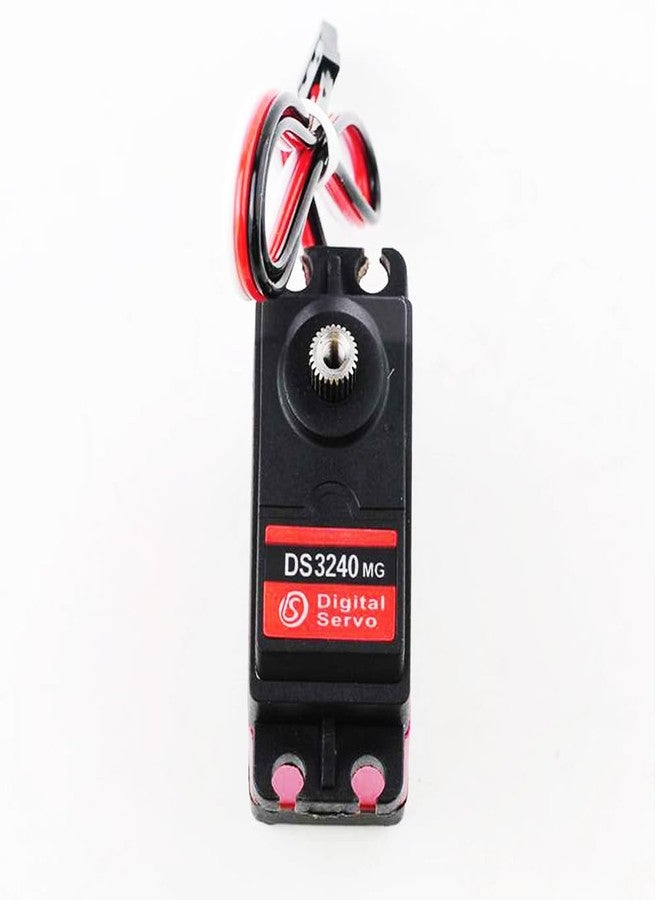 Stemedu 40KG Digital Servo High Speed Servo Motor 45 kg/cm.at (6.8V), Full Metal Gear Servo DS3240 for 1/8 1/10 1/12 Scale RC Boats and Cars (Control Angle 270°, Pack of 2) - Image 5