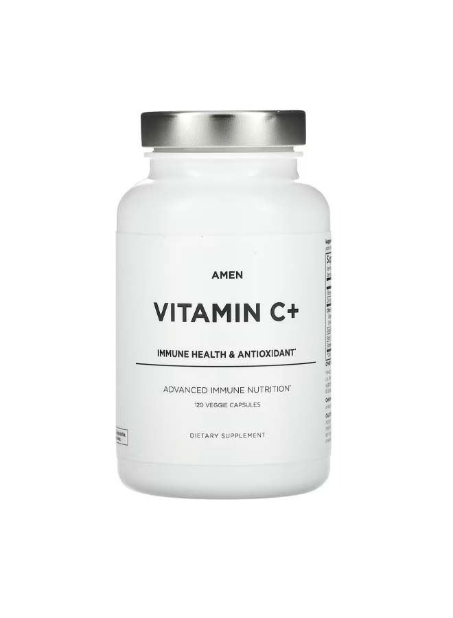 كوديدج Amen Vitamin C Immune Health Antioxidant 120 Veggie Capsules - Image 1