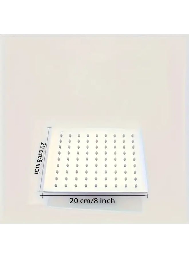 8 Inch Chromium Heavy Duty Stainless Steel Rainfall Shower Head With Extended Arm - Image 3