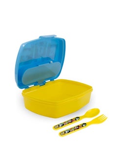 Disney Stor Funny Sandwich Box Withcutlery Mickey Mouse Fun-Tastic  - Image 2