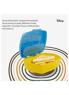 Disney Stor Funny Sandwich Box Withcutlery Mickey Mouse Fun-Tastic  - Image 5