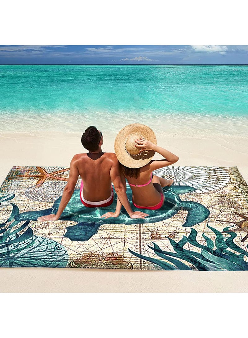 Y&D 200X150CM Printed Outdoor Folding Portable Camping Mat - Image 4
