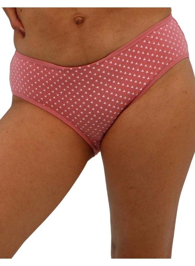 JOANNA JOANNA N068 Women's Multiple Design Mid Rise 3-Pack Panties, Multicolor  - Image 2