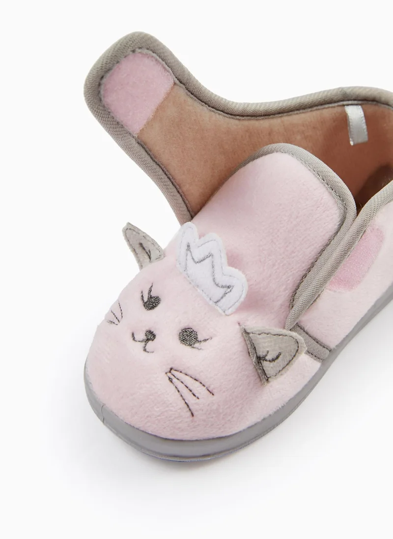 Zippy Zippy Princess Kitty Slippers For Baby Girls