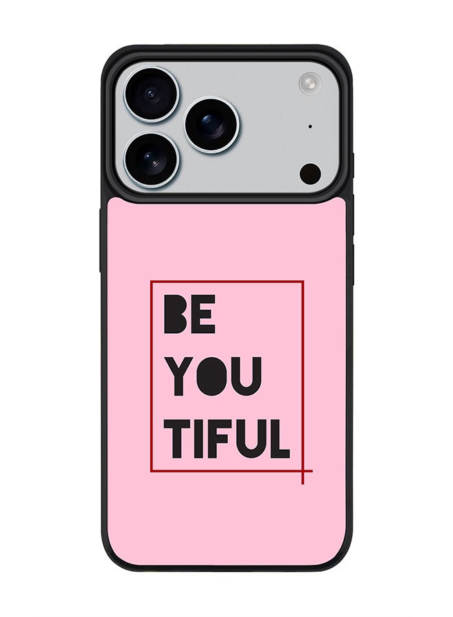 Stylizedd iPhone 17 Pro Case, [Compatible with MagSafe] Slim Magnetic cover Phone Case iPhone 17 Pro -Beyoutiful - Image 1