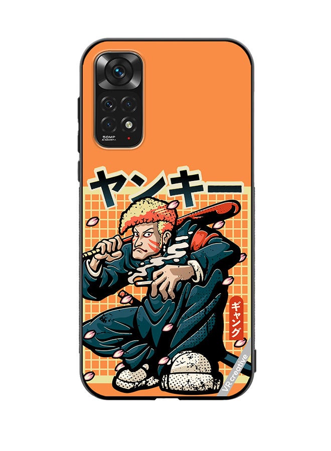 VR CREATIVE Protective Case Cover For Xiaomi Redmi Note 11 Japanesse Yankee Design Multicolour - Image 1