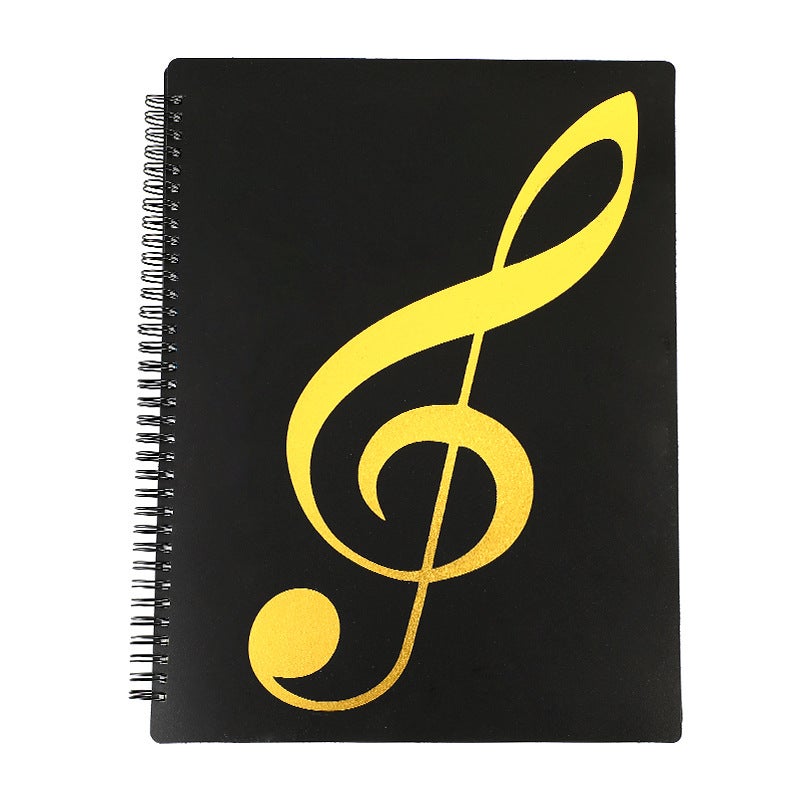 A4 Music Folder For Students, Waterproof And Foldable Piano Sheet Music Book, A4 Music Folder - Image 1