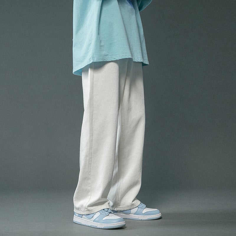Unisex Casual Daily Denim Jeans - Image 3