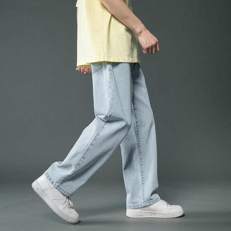 Unisex Casual Daily Denim Jeans - Image 4
