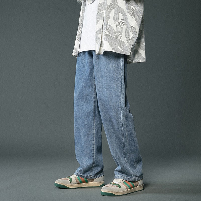 Unisex Casual Daily Denim Jeans - Image 5