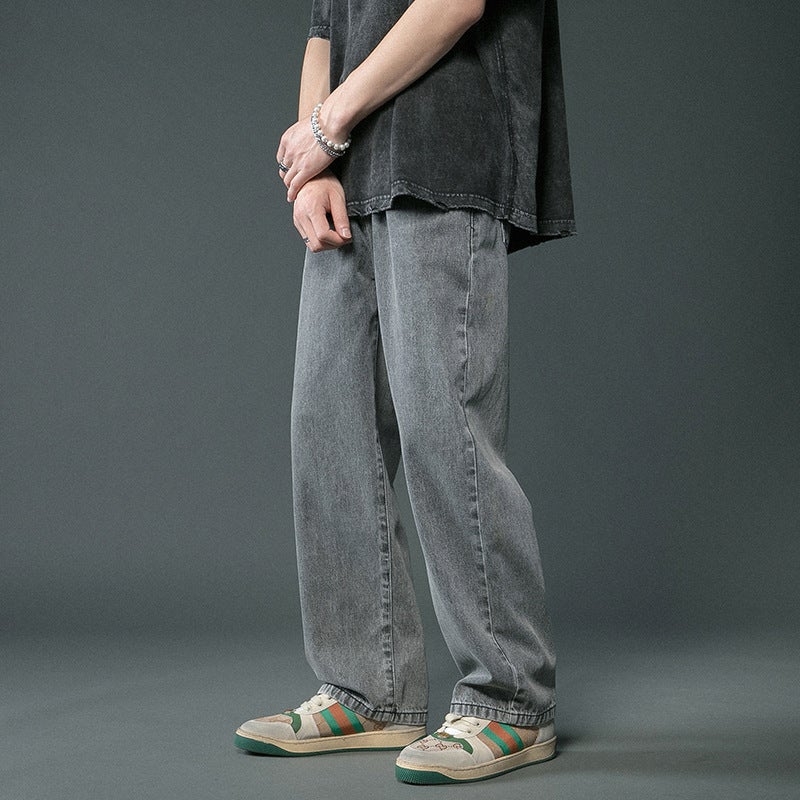 Unisex Casual Daily Denim Jeans - Image 2