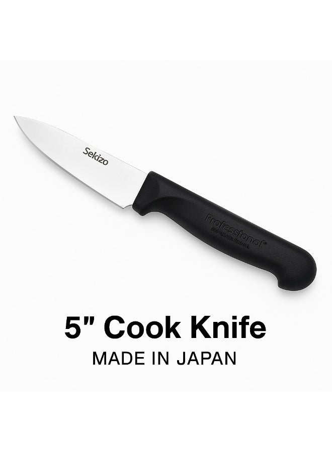 Sekizo Professional Kitchen Knife – 5-Inch Stainless Steel Blade with Comfortable - Image 3