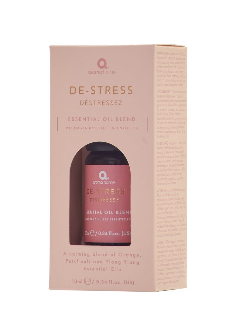 Aroma Home - De-Stress Essential Oil Blend - Orange, Patchouli and Ylang Ylang - Image 1