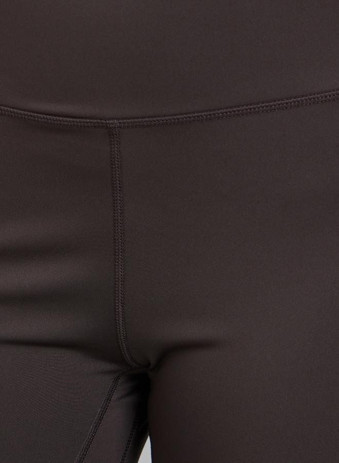 Styli Solid Leggings with Elastic Waistband - Image 3