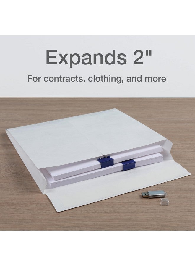 Quality Park Selfseal Light Weight Expansion Envelopes White 10 X 13 X 2 - Image 3