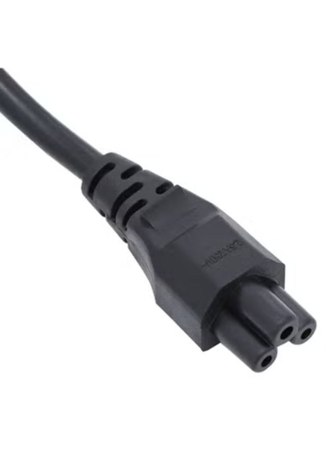 3-pin power cord (UK plug) 1.5m, certified high-quality power cord  Black - Image 2