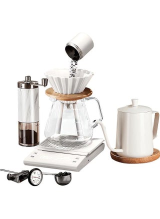 Coffee Drip Kit Drip Set, 12 Pieces Specialty Coffee Set, Professional Coffee Maker Tools, Barista Drip Coffee Kit - pzsku/ZC314BBA9611C3C37F84EZ/45/_/1696640498/48cdbb38-7441-4409-be8f-8f3aa8c218ac