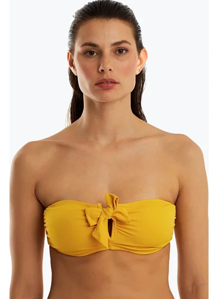 Ayyıldız 63547 Yellow Minimizer Bikini Top