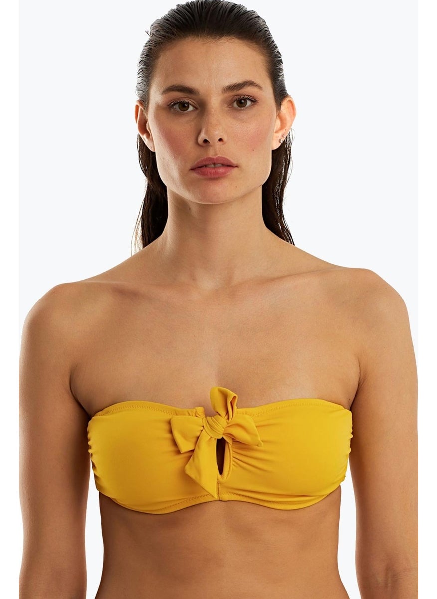 Ayyıldız 63547 Yellow Minimizer Bikini Top  - Image 1