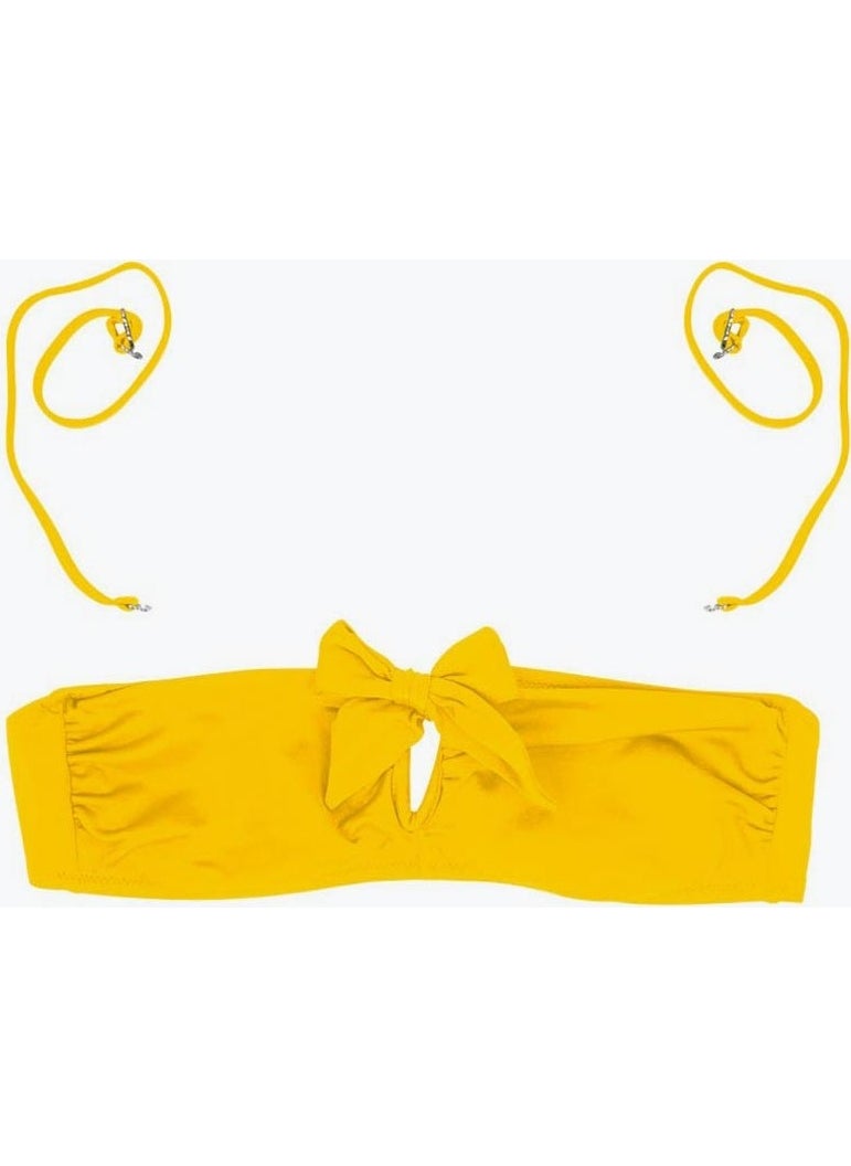 Ayyıldız 63547 Yellow Minimizer Bikini Top  - Image 3