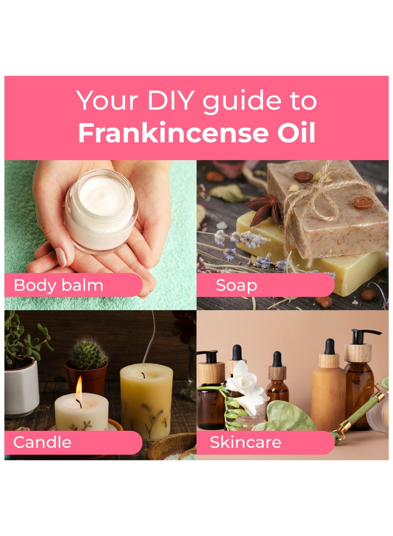 جادول ناتشورالز زيت اللبان العطري - 30 مل، مثالي للعلاج بالروائح، والنوم، والتدليك. - Image 5