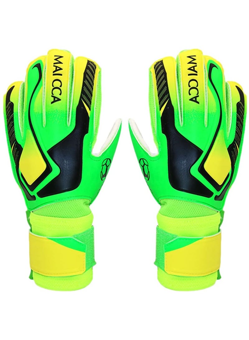 Football Goalkeeper Gloves Goalie Goalkeeper Soccer Gloves For Adult Kit with Super Grip Palms Prevent Injuries（Size 7） - Image 1