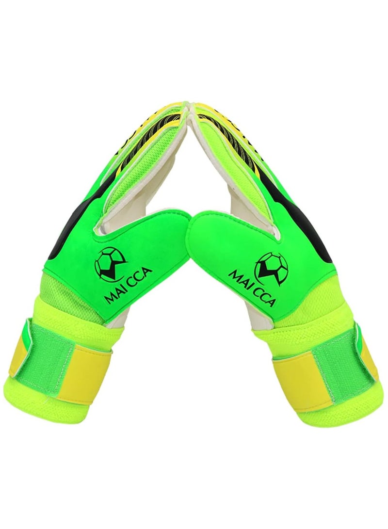 Football Goalkeeper Gloves Goalie Goalkeeper Soccer Gloves For Adult Kit with Super Grip Palms Prevent Injuries（Size 7） - Image 2