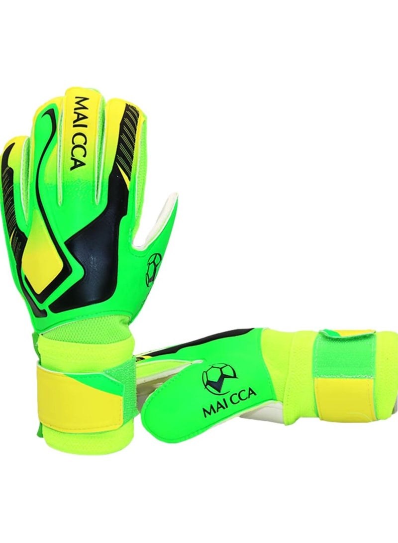 Football Goalkeeper Gloves Goalie Goalkeeper Soccer Gloves For Adult Kit with Super Grip Palms Prevent Injuries（Size 7） - Image 3