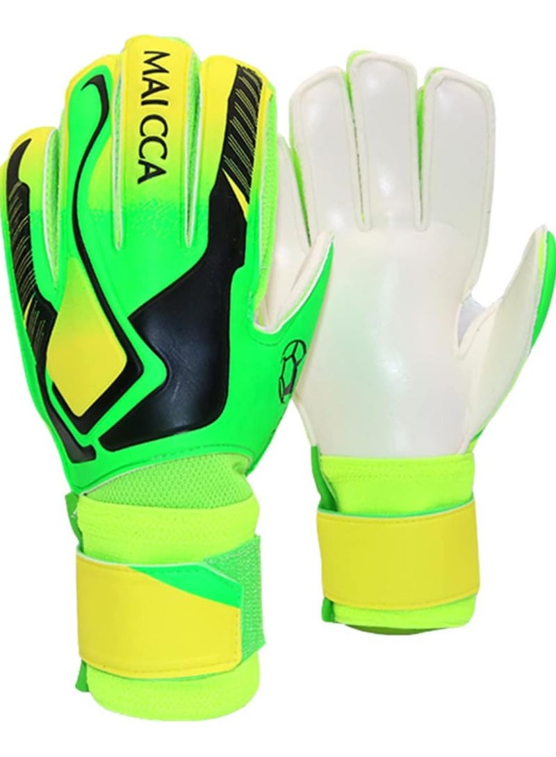 Football Goalkeeper Gloves Goalie Goalkeeper Soccer Gloves For Adult Kit with Super Grip Palms Prevent Injuries（Size 7） - Image 4