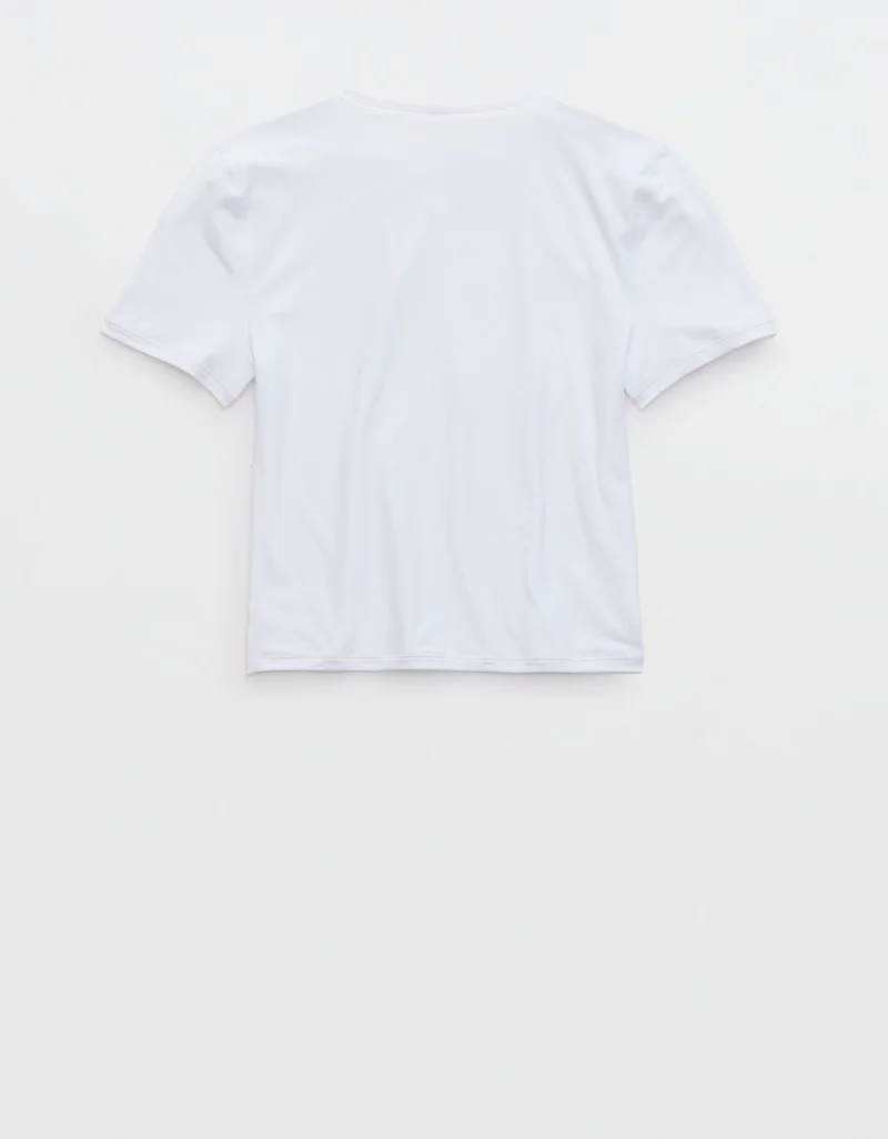 Aerie  Aerie SMOOTHEZ Short Sleeve Crew T-Shirt for Women | Best Price UAE