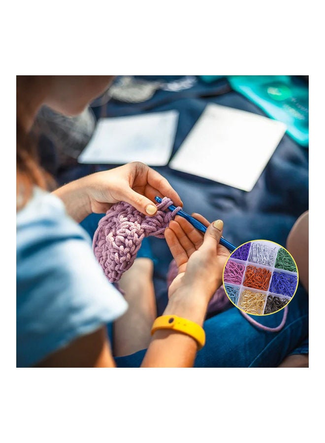 Loquat 750-Piece Bulb Pins With Case Multicolour - Image 3