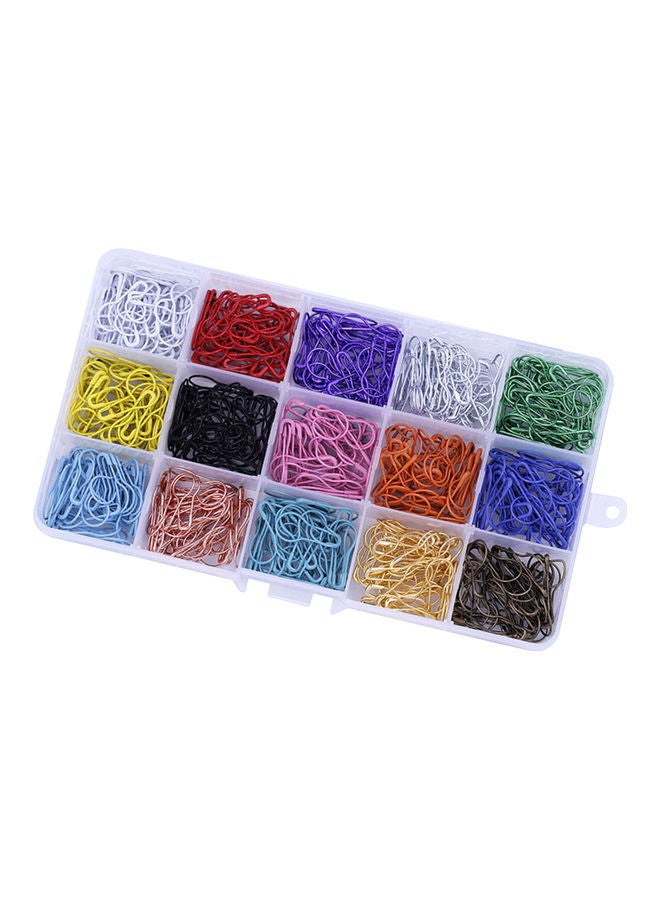 Loquat 750-Piece Bulb Pins With Case Multicolour - Image 1