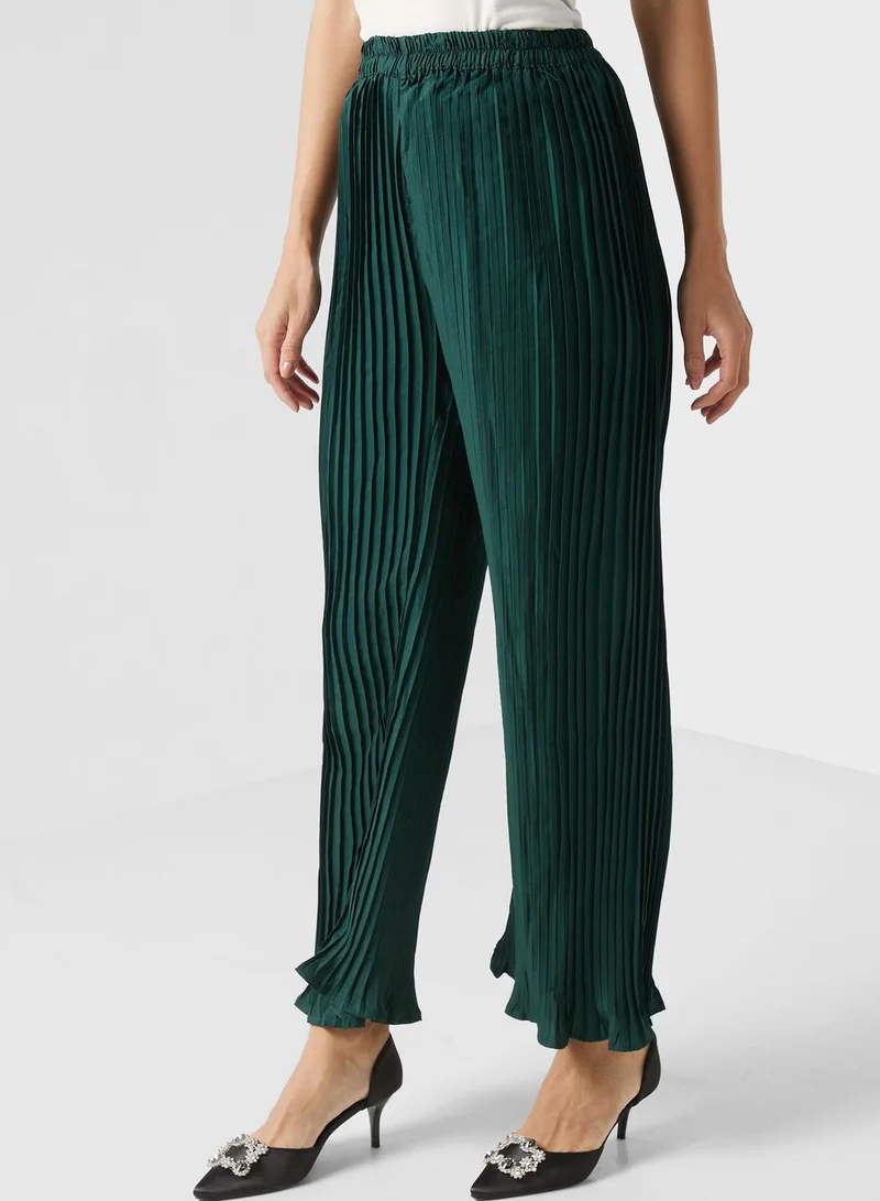 Khizana Pleated Tunic & Pant Set