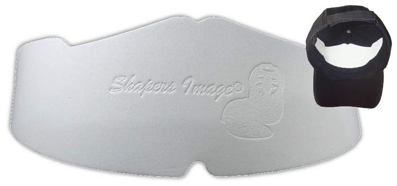 Shapers Image 3 Count White EVA Foam Cap Pro Baseball Crown Shaper Inserts for Low Profile Fitted, Dad Caps Snapback Hats Washable Reusable Sports Headwear - Image 1