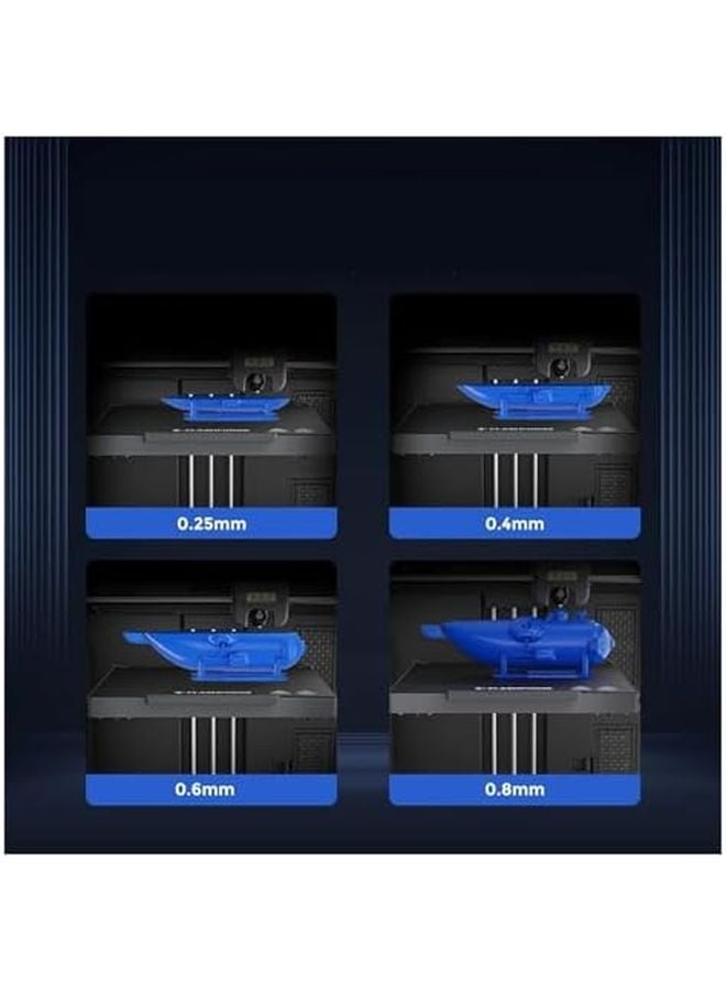 مجموعة فوهة Adventurer AD5M 5M Pro مونتاج هوت إند 0.25 مم 0.4 0.6 0.8 مم طابعة ثلاثية الأبعاد عالية السرعة - Image 4