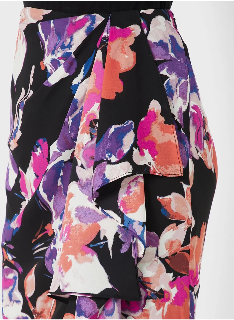 Lauren Ralph Lauren Floral Print Skirt