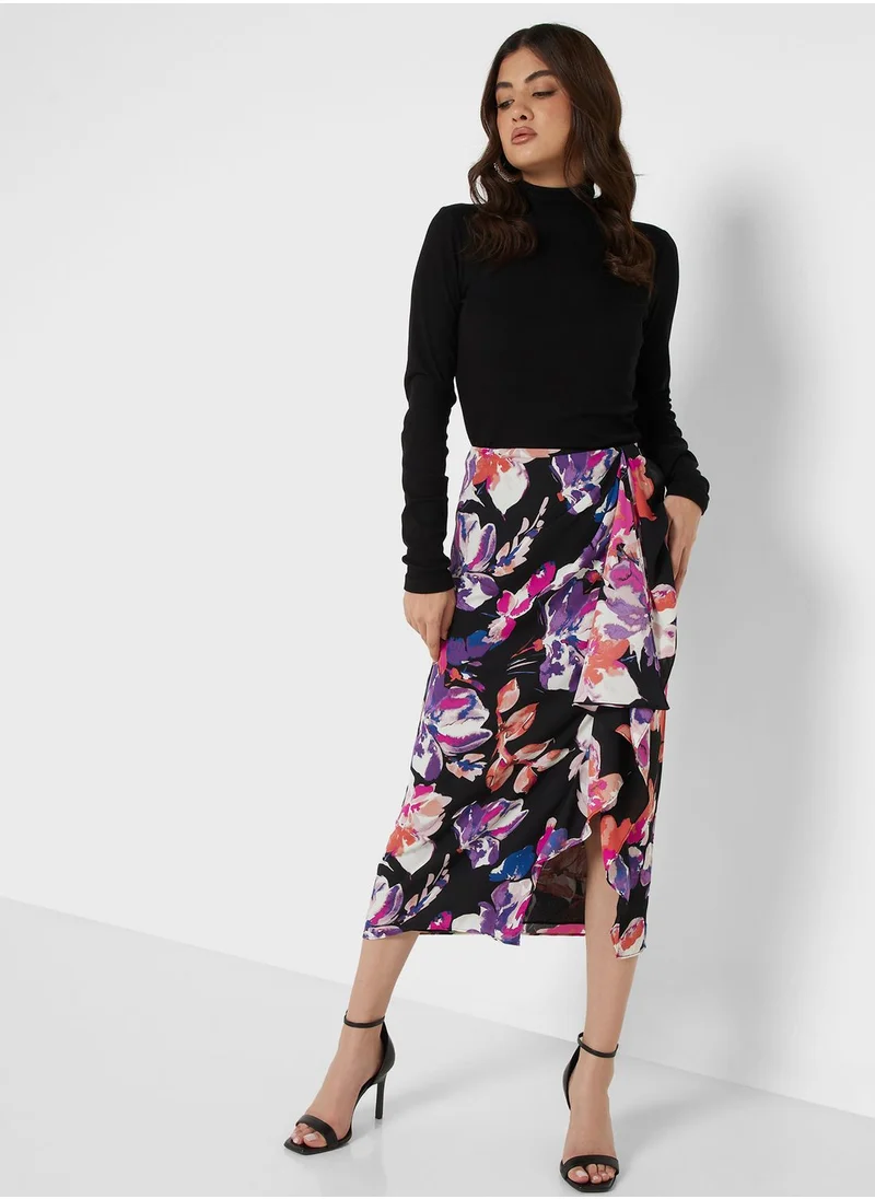 Lauren Ralph Lauren Floral Print Skirt