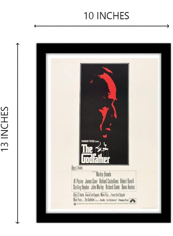 GRAY WALL Good Hope Godfather movie Framed Poster, Multicolour For Room & Office (10 Inch X 13 Inch, Framed) - Image 5